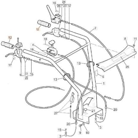 ORIGINAL EMAK KNOB 68320126R | NewgardenAgri.com