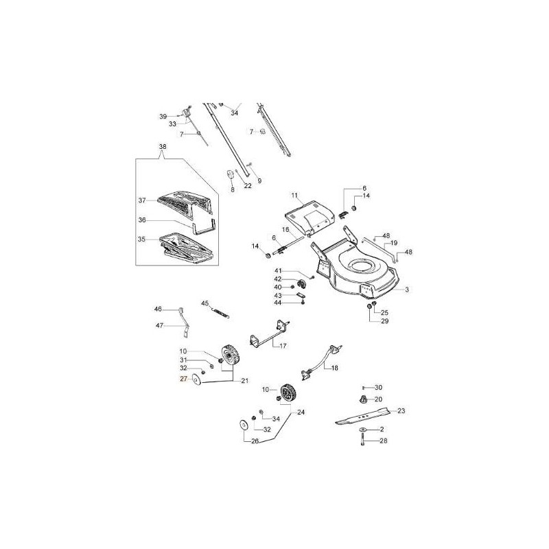 WHEEL COVER TRILOB.D.201 AND D.206 GR(RAL 7040)DE.150 ORIGINAL EMAK 66110343R