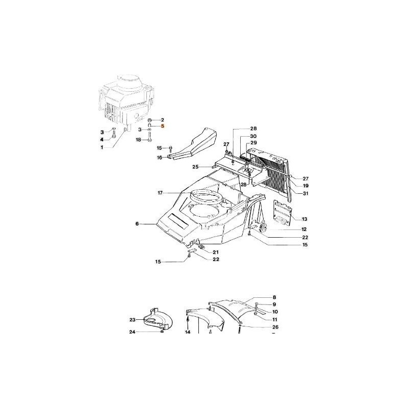 ENTRETOISE ORIGINALE EMAK 8203020R
