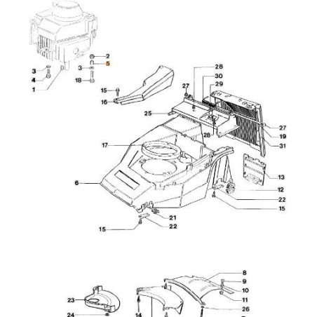 ORIGINAL ABSTANDSHALTER EMAK 8203020R | NewgardenAgri.com