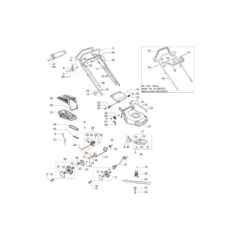 ORIGINAL BUSHING EMAK 66060030R