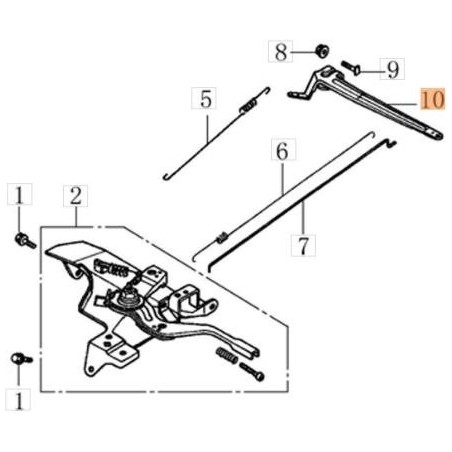 BRAZO EMAK ORIGINAL L66151867 | NewgardenAgri.com