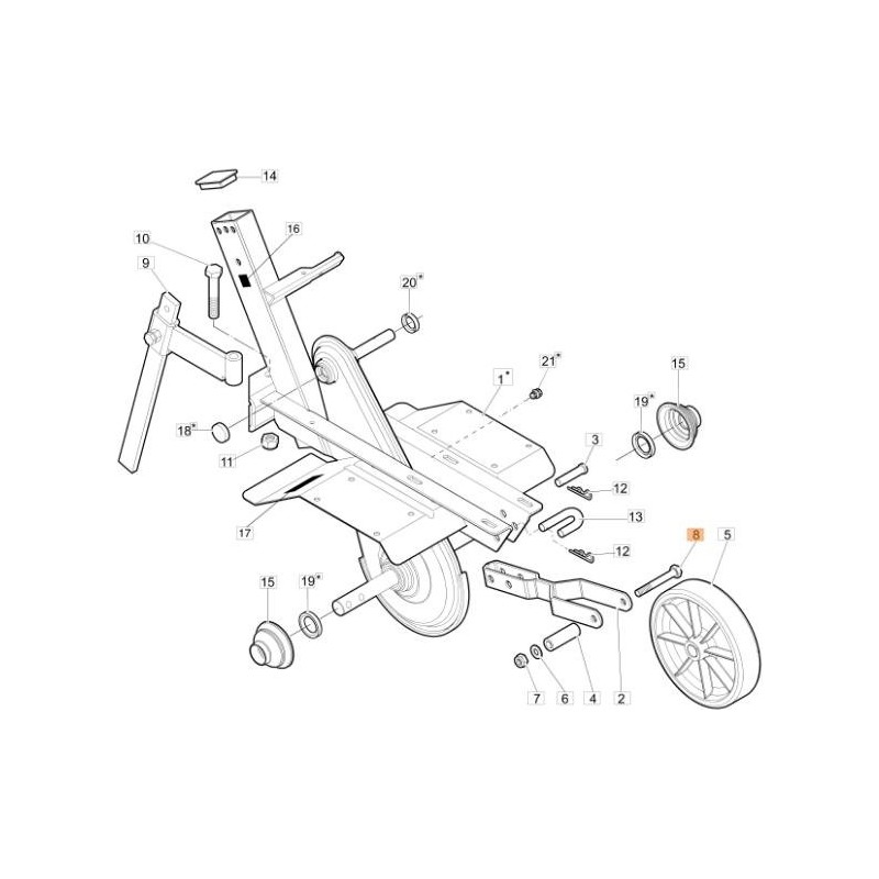 VITE ORIGINALE EMAK YN6358200