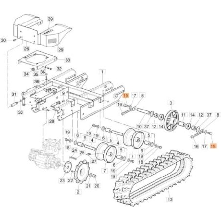 ORIGINAL EMAK SCREW YN6417750 | NewgardenAgri.com