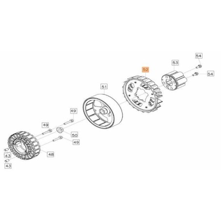 VENTILADOR ORIGINAL EMAK L66152530 | NewgardenAgri.com