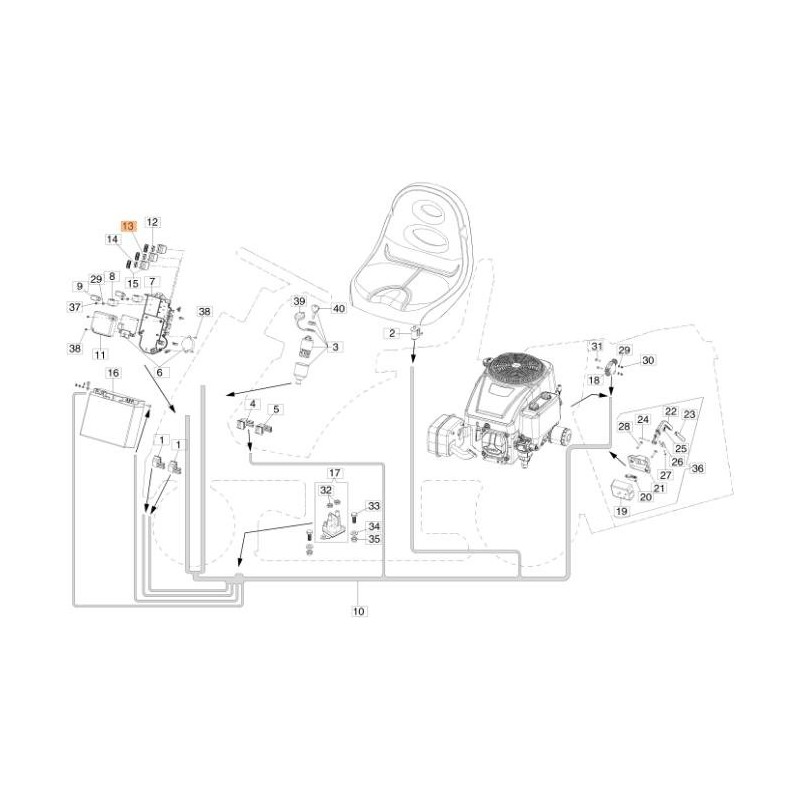 FUSIBLE D'ORIGINE EMAK 68130452R