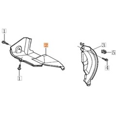 DEFLETTORE ORIGINALE EMAK L66152136 | NewgardenAgri.com