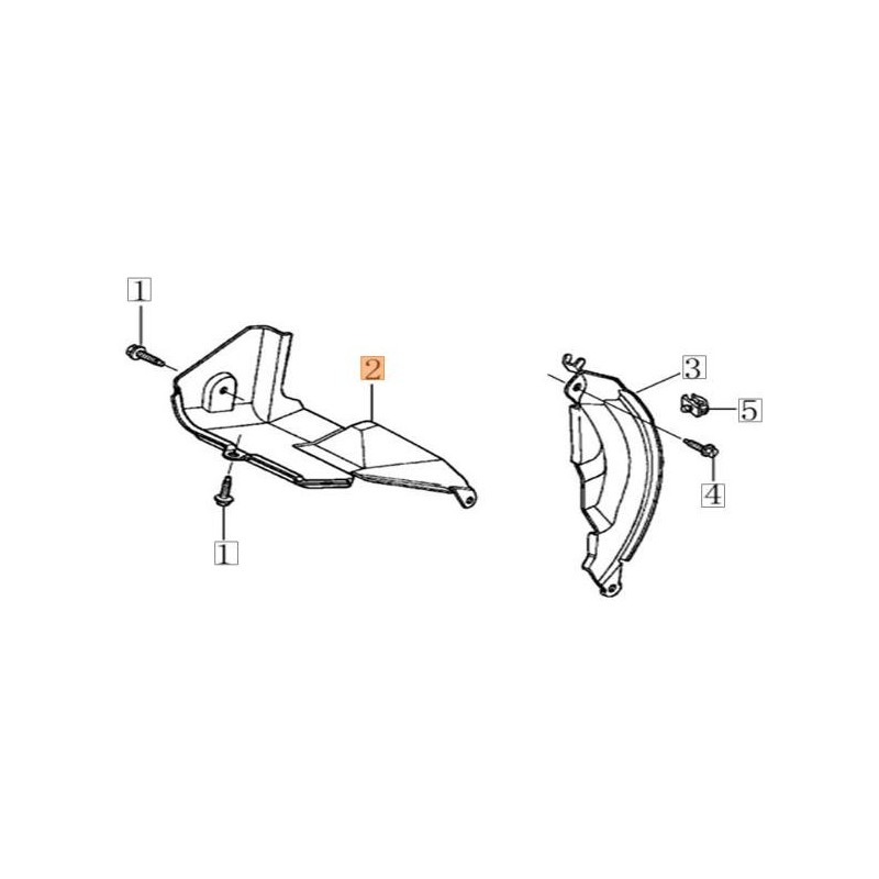 DÉFLECTEUR ORIGINAL EMAK L66152136