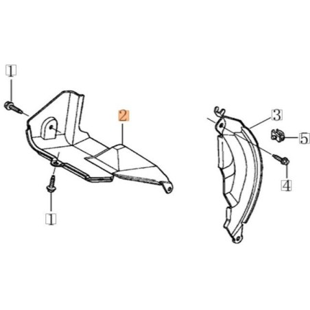 DEFLECTOR ORIGINAL EMAK L66152248 | NewgardenAgri.com