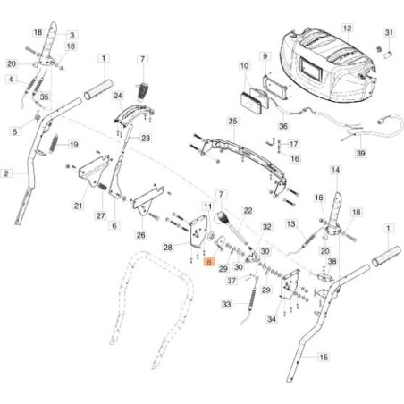 PLAQUE EMAK ORIGINALE ZM000304 | NewgardenAgri.com