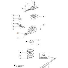 VITE DI REGISTRO MIN 102-3751 CARBURAT. ORIGINALE EMAK 2318779 | NewgardenAgri.com