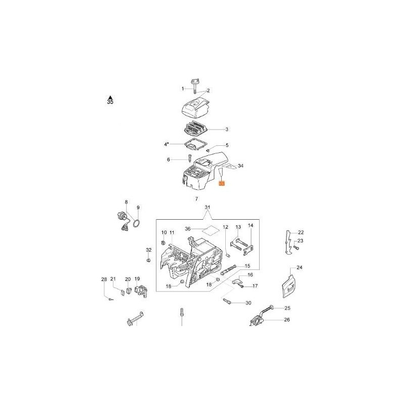 ORIGINAL EMAK-SCHUTZ 50080076AR