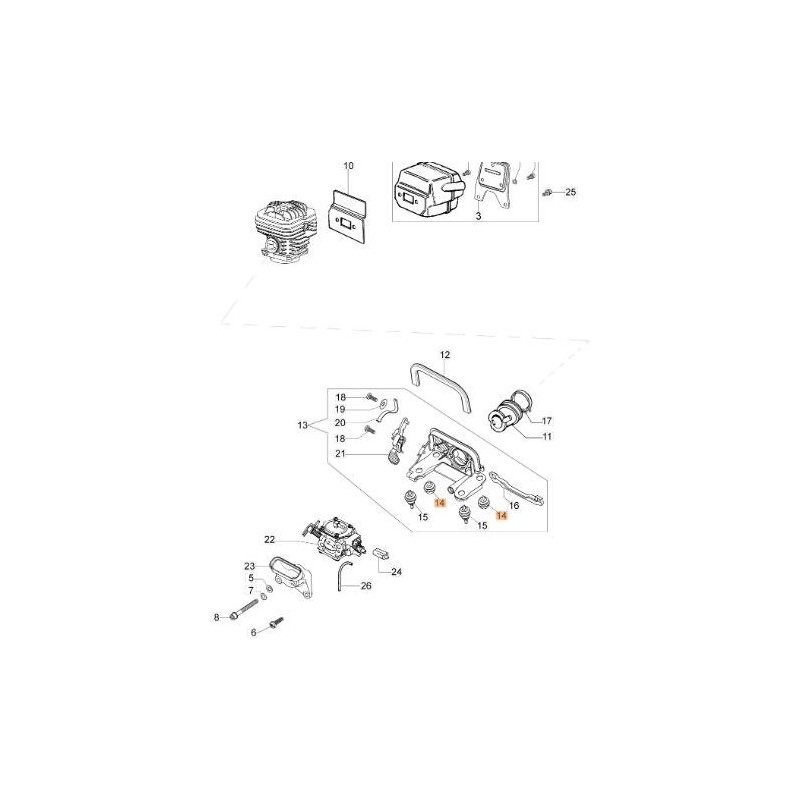 ORIGINAL EMAK ANTI-VIBRATION 50200117R