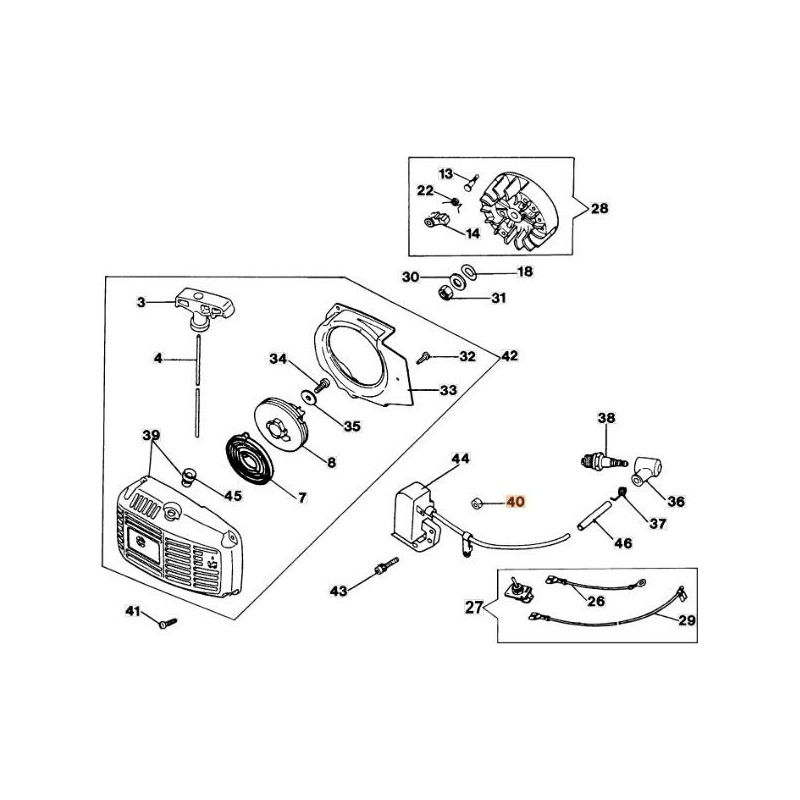 DISTANZIALE ORIGINALE EMAK 50030145