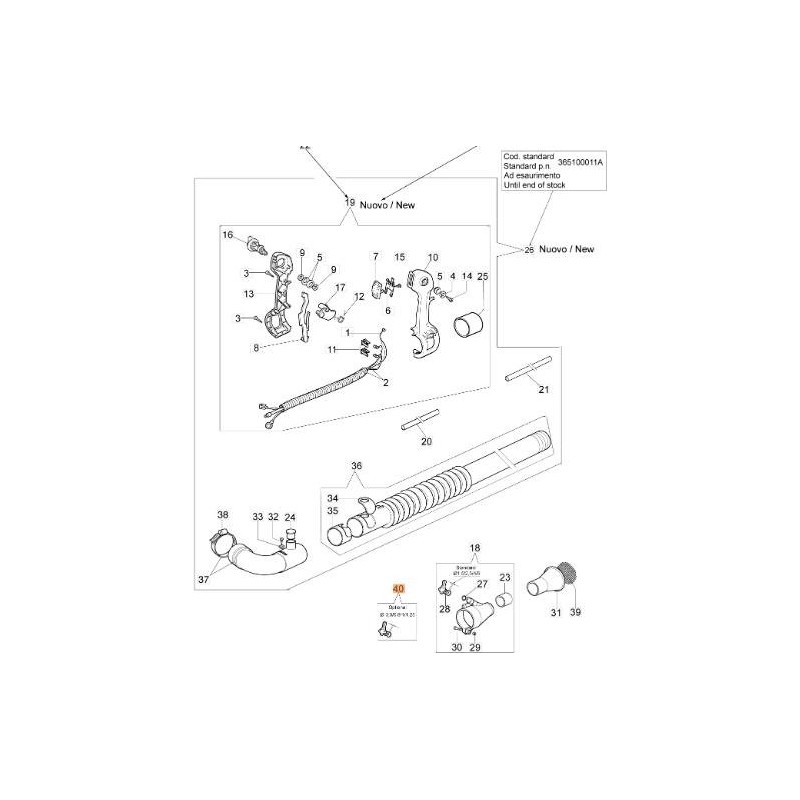 DOSATORE ORIGINALE EMAK 365100086R