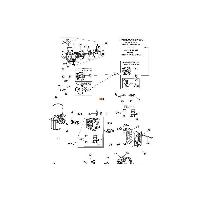 KIT DE SELLOS EMAK ORIGINAL 301000113A