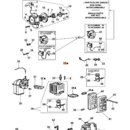 KIT GUARNIZIONI ORIGINALE EMAK 301000113A | NewgardenAgri.com