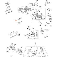 LEVA AVVIAMENTO ORIGINALE EMAK 50010065R | NewgardenAgri.com