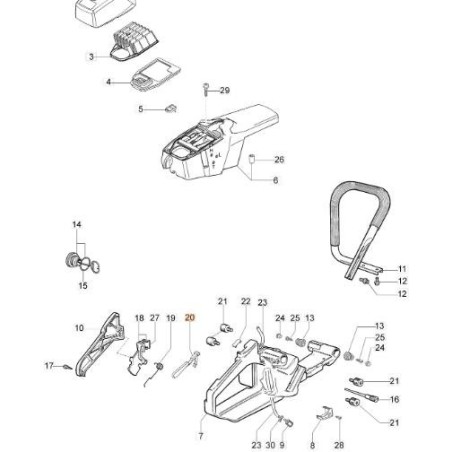 ORIGINAL LEVER EMAK 50200025R | NewgardenAgri.com