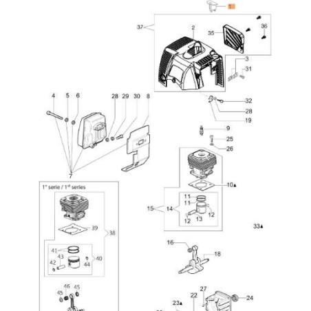ORIGINAL EMAK-ABDECKUNG 61330103R | NewgardenAgri.com