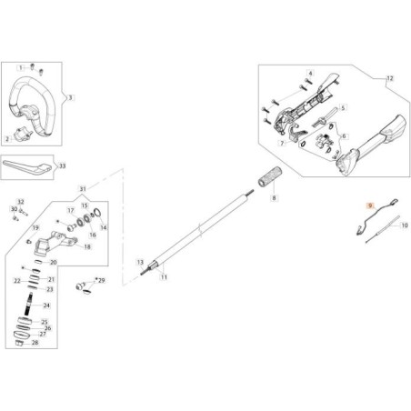 CÂBLE EMAK ORIGINAL 61370032AR | NewgardenAgri.com