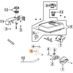 TUBE EMAK ORIGINAL L66150510 | NewgardenAgri.com