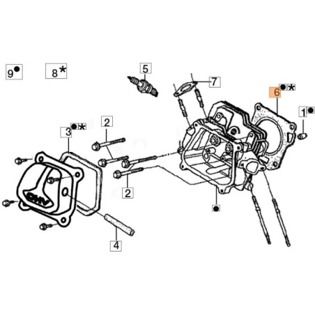 GUARNIZIONE ORIGINALE EMAK L66150519 | NewgardenAgri.com