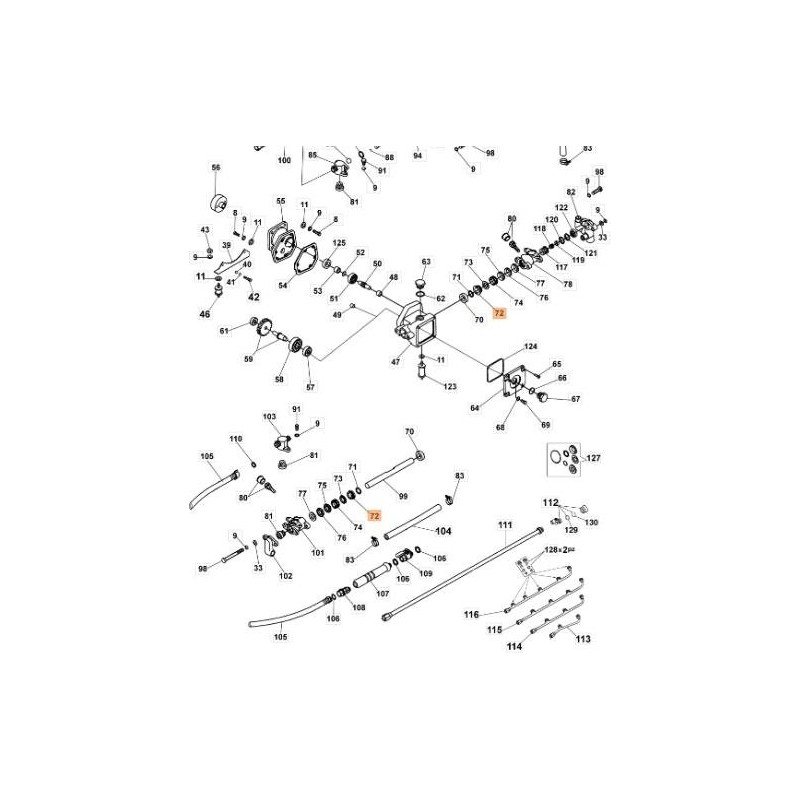 ORIGINAL ABSTANDSHALTER EMAK S0072000