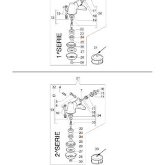 BAGUE D'ÉTANCHÉITÉ EMAK ORIGINALE 3050023R | NewgardenAgri.com