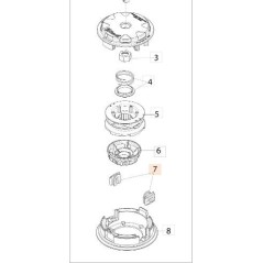 DOUILLE D'ORIGINE EMAK 63120001R | NewgardenAgri.com