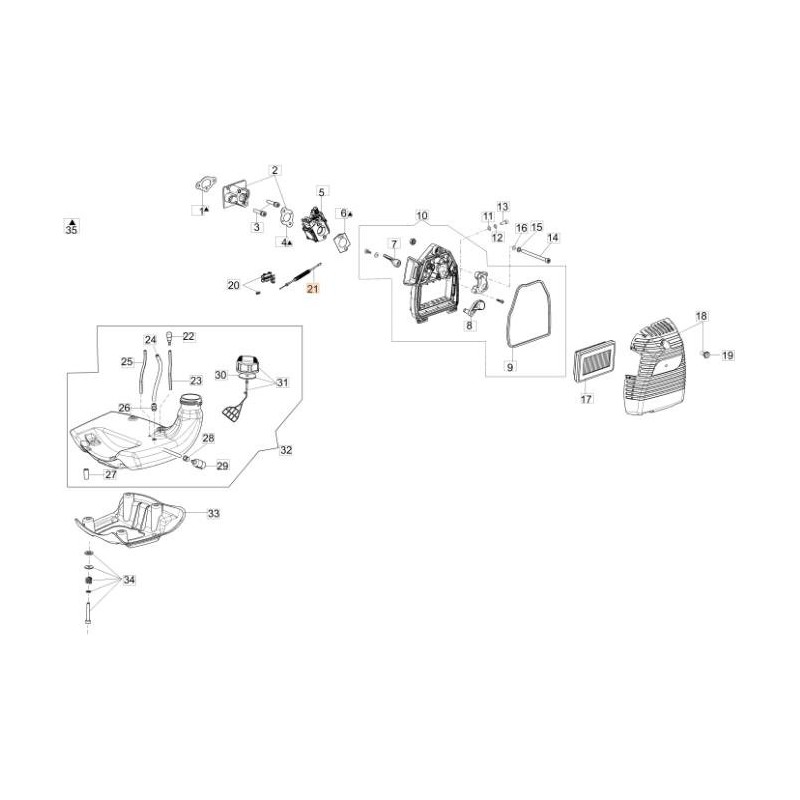 CAVO ACCELERATORE ORIGINALE EMAK 61350221