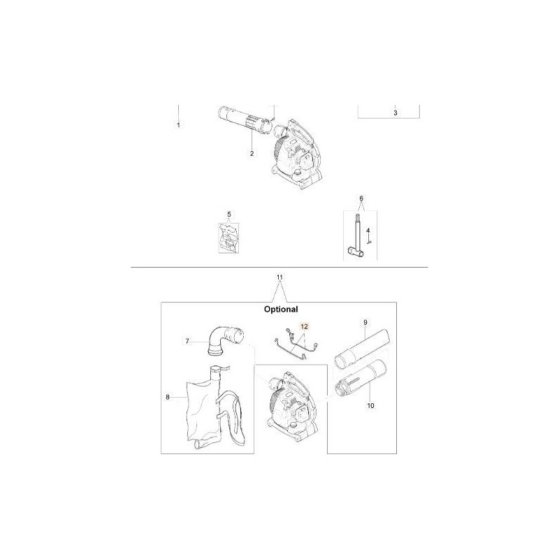 KIT CAVETTO ANTI-SHOCK ORIGINALE EMAK 56550179
