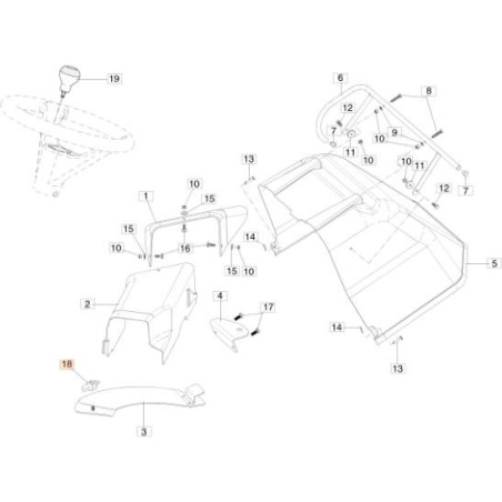 BOUTON EMAK ORIGINAL 68130577R | NewgardenAgri.com