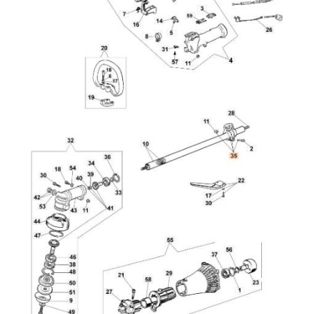 PINCE EMAK ORIGINALE 4161619AR | NewgardenAgri.com