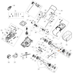 SOPORTE TRASERO IZQUIERDO ORIGINAL EMAK LR000080R | NewgardenAgri.com
