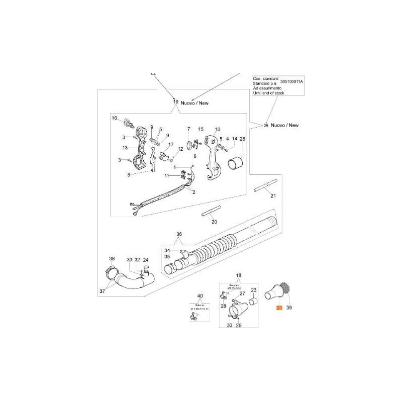 ORIGINAL EMAK DIFFUSOR 365100001R