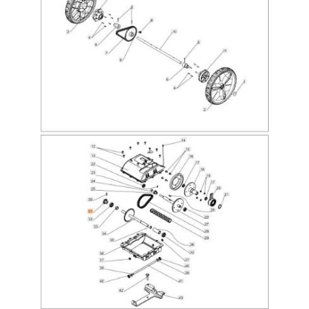 ORIGINAL EMAK PINION PB0306050036 | NewgardenAgri.com