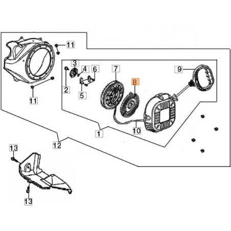 ORIGINAL STARTERFEDER EMAK L66150336 | NewgardenAgri.com