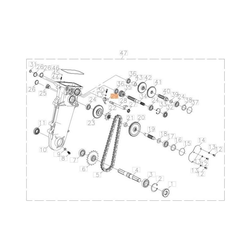 ORIGINAL EMAK FORK L66151259