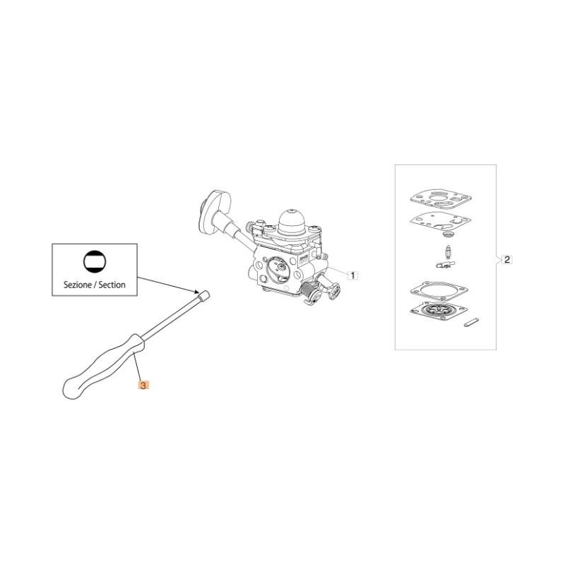 ORIGINAL EMAK SCREWDRIVER 3052012R