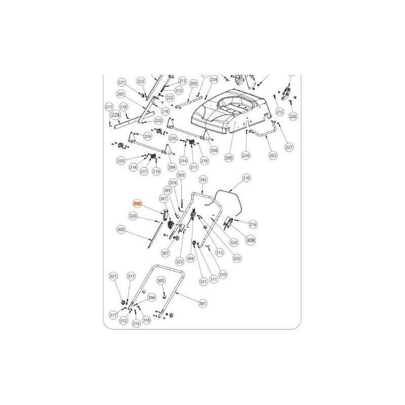 LEVIER ORIGINAL EMAK KVK340000083