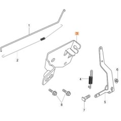 LEVIER COMPLET EMAK ORIGINAL L66150733 | NewgardenAgri.com