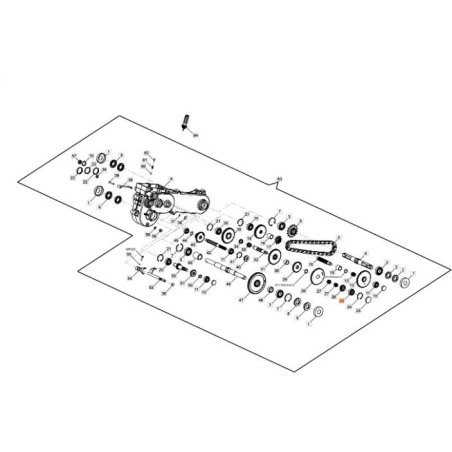 ROULEMENT EMAK ORIGINAL L66152783 | NewgardenAgri.com
