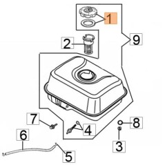 TAPA ORIGINAL EMAK L66150297 | NewgardenAgri.com