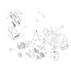 VENTILADOR DE MOTOR ORIGINAL EMAK 54350060R (56 V) | NewgardenAgri.com