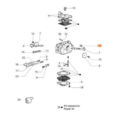 RESSORT EMAK ORIGINAL 50010106 | NewgardenAgri.com