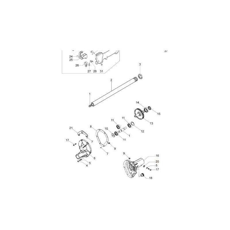 ORIGINAL ABSTANDSHALTER EMAK CS01280160