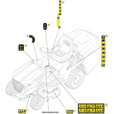 ORIGINAL EMAK-ETIKETT G114361553E1 | NewgardenAgri.com