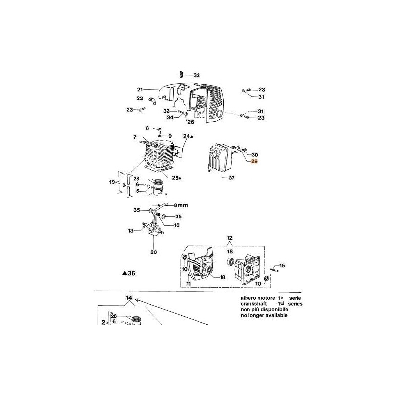 CHAPA PARA TORNILLO DE MÁRMOL (C:5) ORIGINAL EMAK 4095211R
