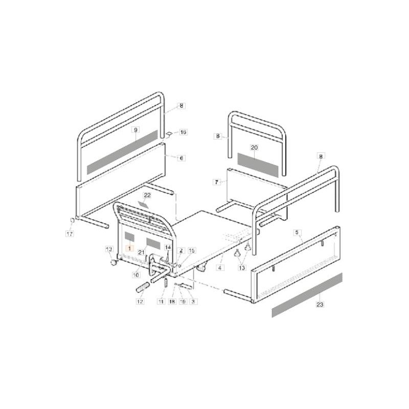 PLAQUE EMAK ORIGINALE 68720114